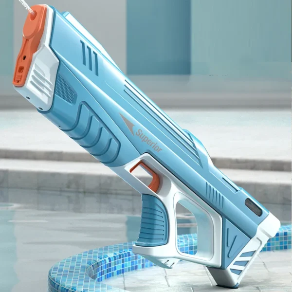 Pistolet à Eau Électrique Rechargeable - Fun Illimité Cet Été ! 3