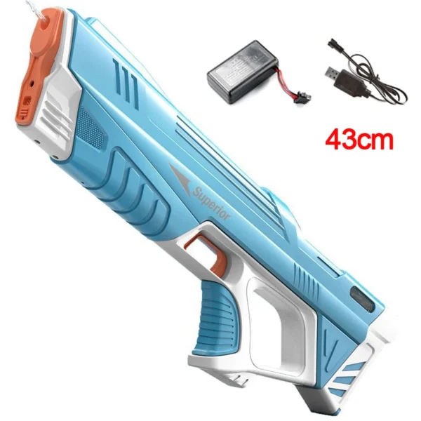 Pistolet à Eau Électrique Rechargeable - Fun Illimité Cet Été ! 1